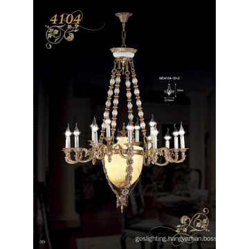 Graceful European Marble Brass Hanging Lighting (MD4104-16+2)